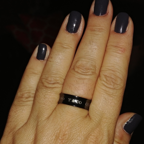 🌼🌼SOLD ON EBAY🌼🌼Tiffany & Co. Black Titanium - Picture 5 of 8